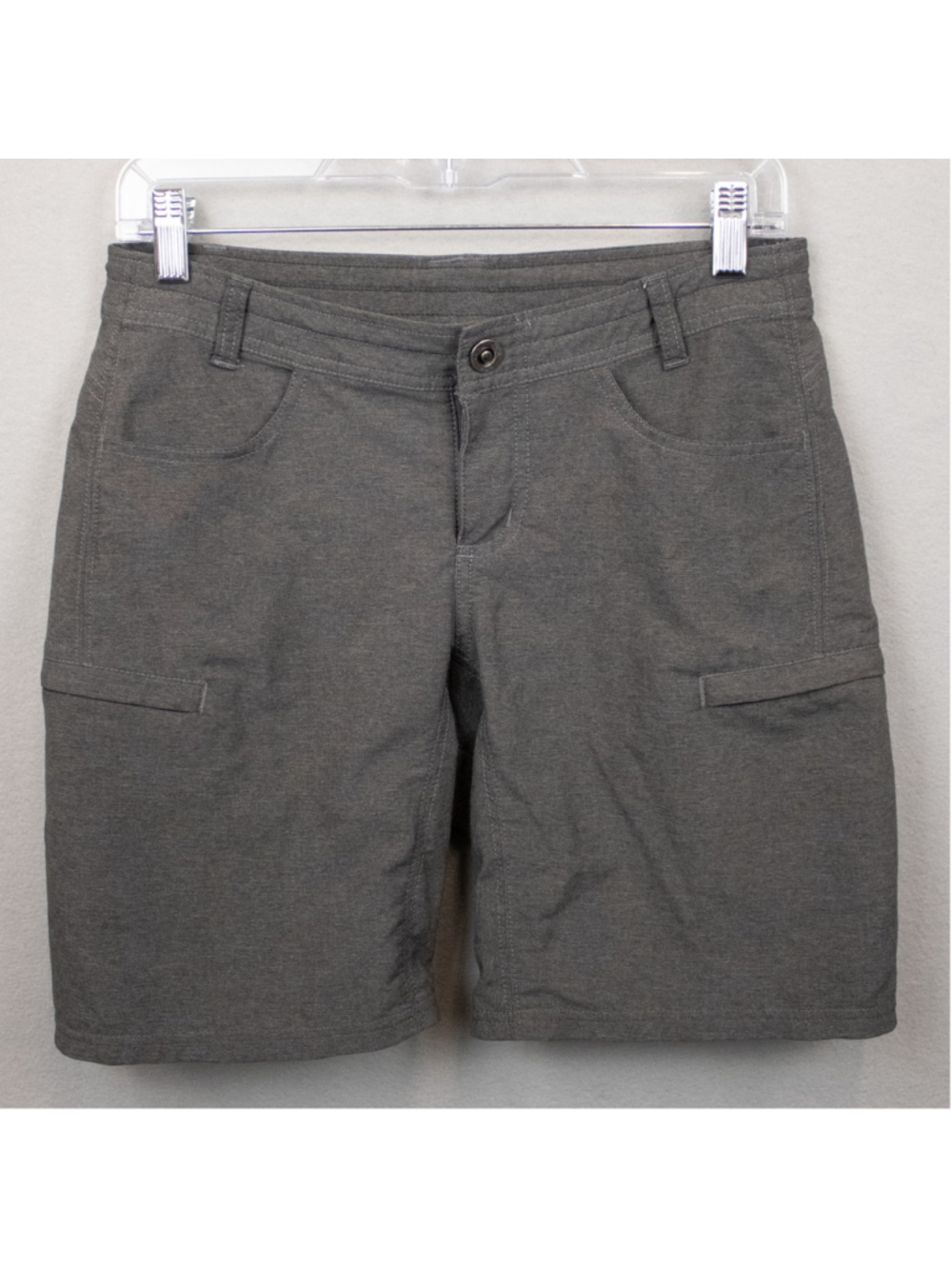 Kuhl grey hiking cargo shorts-4